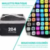 Extralink set de marqueurs à alcool 204 pièces, feutres Voir les images du produit 5