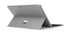 The back of a silver Microsoft Surface Pro 6 tablet with its kickstand deployed. Produktbild-Vorschau