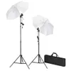 Set da studio fotografico vidaXL con sfondo, luci e Anteprima dell’immagine prodotto 2