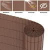 Jopassy Privacy Screen Mat PVC súkromie plot hnedý Náhľad obrázku produktu 5
