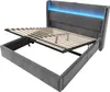 Flieks hydraulická čalouněná postel 160x200cm s přípojkami Náhled obrázku produktu 9
