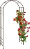 Relaxdays Arco di rose, metallo, arco da giardino, A x L x Anteprima dell’immagine prodotto 1