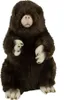 A plush toy mole is shown from the front, standing upright against a white background. Produktbild-Vorschau