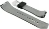 Lotus → Uhrenarmband bicolor Kautschuk grauer Streifen → Produktbild-Vorschau 2