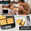 Arendo Sandwichmaker XXL für 4 Sandwiches, Sandwichtoaster Produktbild-Vorschau 5