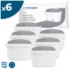 Filtres à eau Wessper AquaMax PROTECT, lot de 6 – Filtres à Voir les images du produit 1