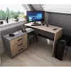 Marlux-Meble Schreibtisch mit Schubladen 3 und Regalen 2 | Produktbild-Vorschau 4
