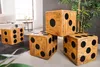 riess-ambiente Massiver Würfelhocker CUBE 41cm natur Produktbild-Vorschau 5