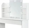 Toaletní stolek Bella 28152, s LED osvětlením, zrcadlem, Náhled obrázku produktu 11