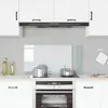 vidaXL Dos de cuisine Transparent 100×50 cm Verre trempé Voir les images du produit 6
