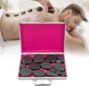 sada 18 kusů masážních kamenů Hot Stones s ohřívacím boxem Náhled obrázku produktu 3