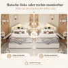 Flieks kinderbed 140x200 cm met glijbaan en leuning, bed Productafbeelding-voorbeeld 5