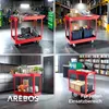 AREBOS Werkstatt-Rollwagen | Montagewagen mit 2 Fächern | Produktbild-Vorschau 8