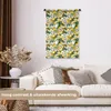 MuchoWow® Wandteppich Wandbehang Pfingstrose - Gelb - Produktbild-Vorschau 2
