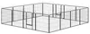 PawHut Puppyren, 16-delig, 80 cm hoog, inklapbare puppyren Productafbeelding-voorbeeld 1