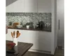 Glasmosaik XCM 8570 30,5x32,5 cm grün/weiß Produktbild-Vorschau 4