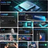 A collage of marketing images showcasing the features of a smartphone. Produktbild-Vorschau