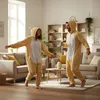Onesie Kigurumi Pyžamo Shiba Inu Maskovací kostým M: 155 - Náhľad obrázku produktu 8