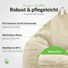 Green Bean® 2er Set Indoor Sitzsack "Home Linen" + Hocker Produktbild-Vorschau 8