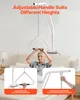 A collage showing an elderly woman using a bed lift and close-ups of its features. Anteprima dell’immagine prodotto