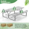 COSTWAY Bierzeltgarnitur 183cm für 6-8 Personen, Produktbild-Vorschau 7