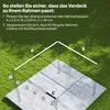 Náhradná strecha pre pergolu 3 x 3 m, zasúvateľná, s Náhľad obrázku produktu 6