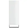 vidaXL Regalschrank Hochglanz Weiß 69,5x32,5x90 cm Produktbild-Vorschau 6