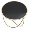 Mauro Ferretti Beistelltisch Ring Ø 60x45 cm schwarz gold Produktbild-Vorschau 3