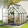 UISEBRT Premium Gewächshaus Aluminium 230x180x195cm, 4.14m² Produktbild-Vorschau 8