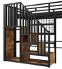 Hoogslaper 90x200 cm met opbergtrap, LED-verlichting en Productafbeelding-voorbeeld 10