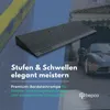 bepco Premium Schwellenrampe - 100 x 35 x 10 cm - aus Produktbild-Vorschau 4