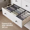 Aufbewahrungsbox Schubladen Organizer aus Vliesstoff Produktbild-Vorschau 3