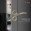 DOMINO Türgriff Drückergarnitur WC - Badezimmer Set | Produktbild-Vorschau 3
