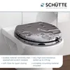 SCHÜTTE MDF WC sedátko GREY STEEL, WC sedátko s měkkým Náhled obrázku produktu 2