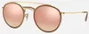 Ray-Ban ROUND DOUBLE BRIDGE, Erwachsener, Uni, Rund, Produktbild-Vorschau 2