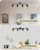 EDISHINE Plafondlamp met 4 lampen, zwart, LED, draaibaar, Productafbeelding-voorbeeld 8
