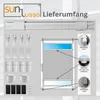 Sunlusso Plissee Klemmfix ohne Bohren – Faltrollo Produktbild-Vorschau 4