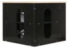 Ensemble meuble sous vasque d'angle SORRENTO + vasque noire Voir les images du produit 7