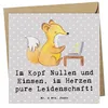 Mr. & Mrs. Panda doppelkarte Programmierer Herz - Grau Produktbild-Vorschau 1