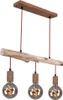 Hängeleuchte, Balken natur, Kabel, rost, L 60 cm Produktbild-Vorschau 12