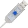 vidaXL 3D sob s 140 LED diódami, teplá biela, 70 x 41 x 128 Náhľad obrázku produktu 6