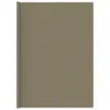 vidaXL Tappeto per tenda 300x600 cm color tortora Anteprima dell’immagine prodotto 10