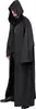A man wearing a black hooded cloak. Produktbild-Vorschau