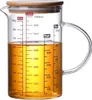 Messbecher Glas 1l, Glas Messbecher mit Abdeckung, Produktbild-Vorschau 1