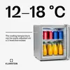 Klarstein Chladnička, mini chladnička so sklenenými Náhľad obrázku produktu 4