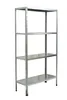 A four-shelf metal storage unit. Produktbild-Vorschau