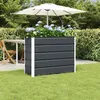 Bac à plantes vidaXL anthracite 100 x 40 x 75 cm en acier Voir les images du produit 2