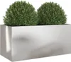 vidaXL Fioriera argento 62x30x29 cm in acciaio inox Anteprima dell’immagine prodotto 4