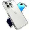 A clear iPhone case is shown against a white background. Podgląd zdjęcia produktu