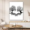 MuchoWow® - Leinwandbilder - Bäume - Gesicht - Kunst - Produktbild-Vorschau 6